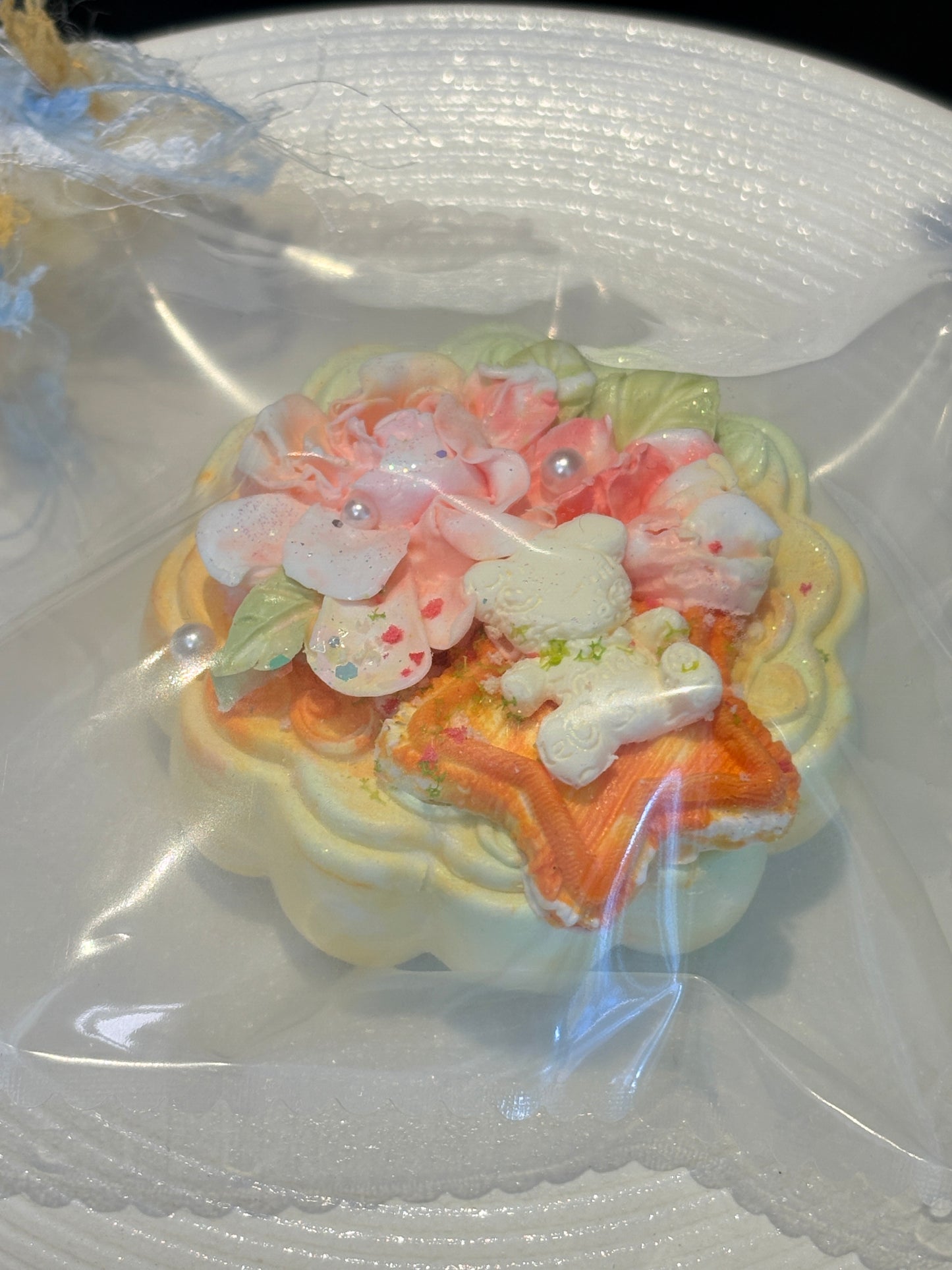 熊・星・花乗せ月餅