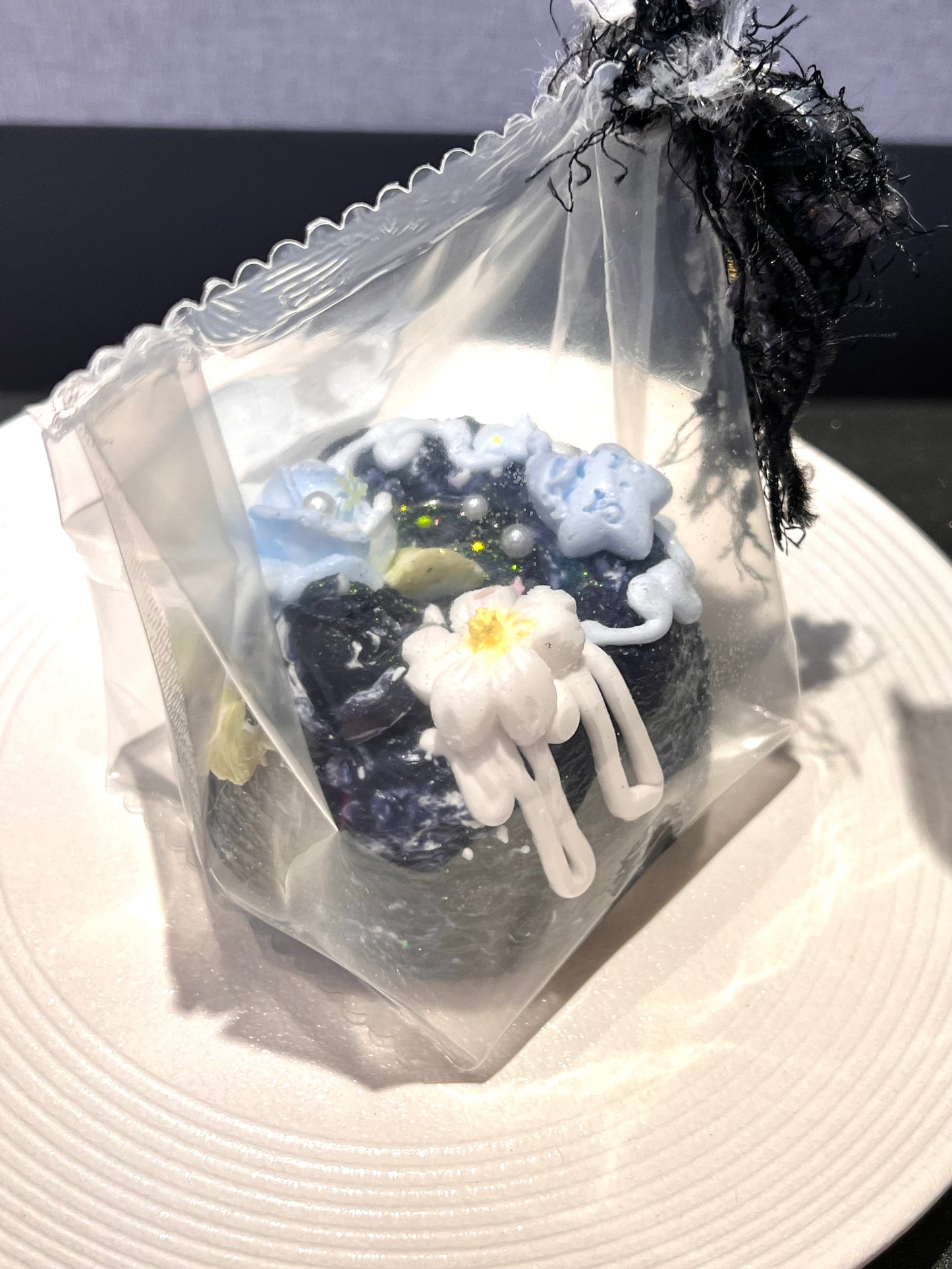 ネイビ薔薇の池(予約作成品、一週間ぐらい)