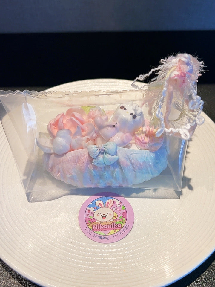 カラフルな花クリームパンシリーズ 4色（ペコパン～）（1週間の予約作成）