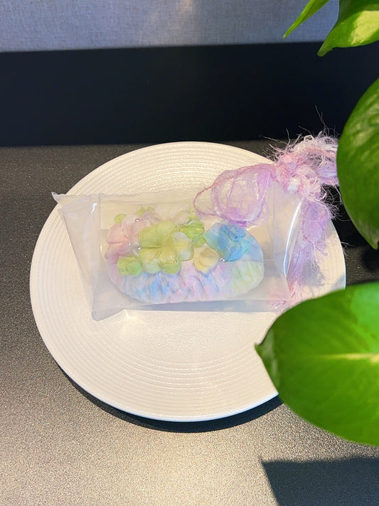 カラフルな花クリームパンシリーズ 4色（ペコパン～）（1週間の予約作成）