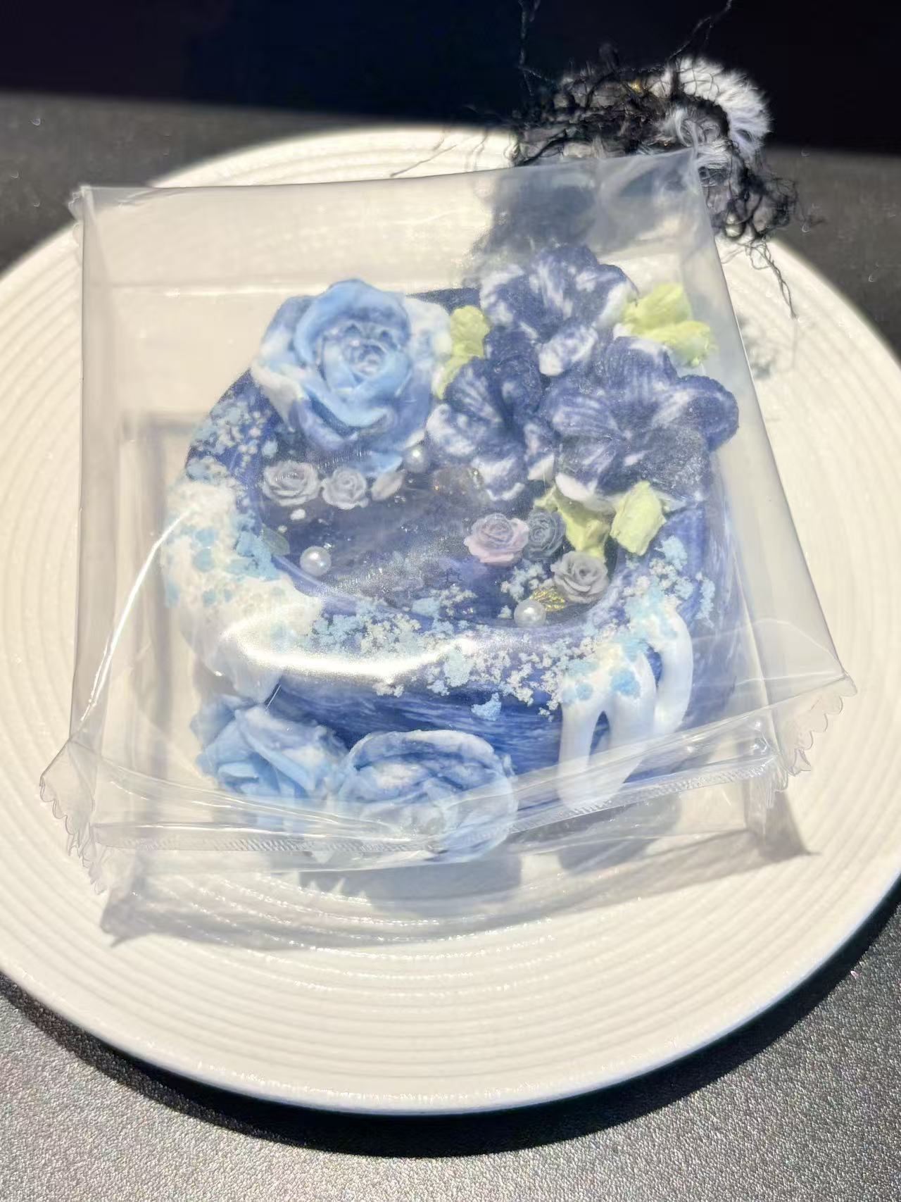 紺色の願い池