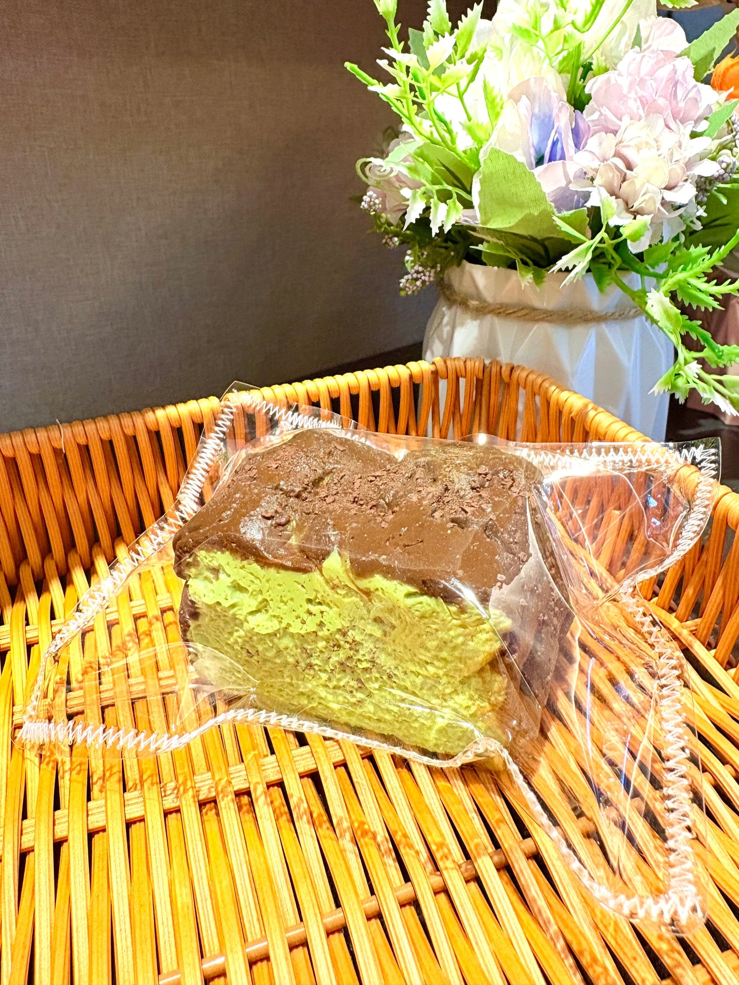 抹茶チョコトースト（水ミル）