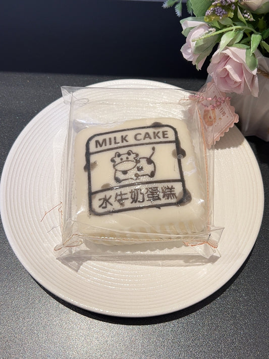 水ミルクケーキ（黒い）（予約作成12日ぐらい）