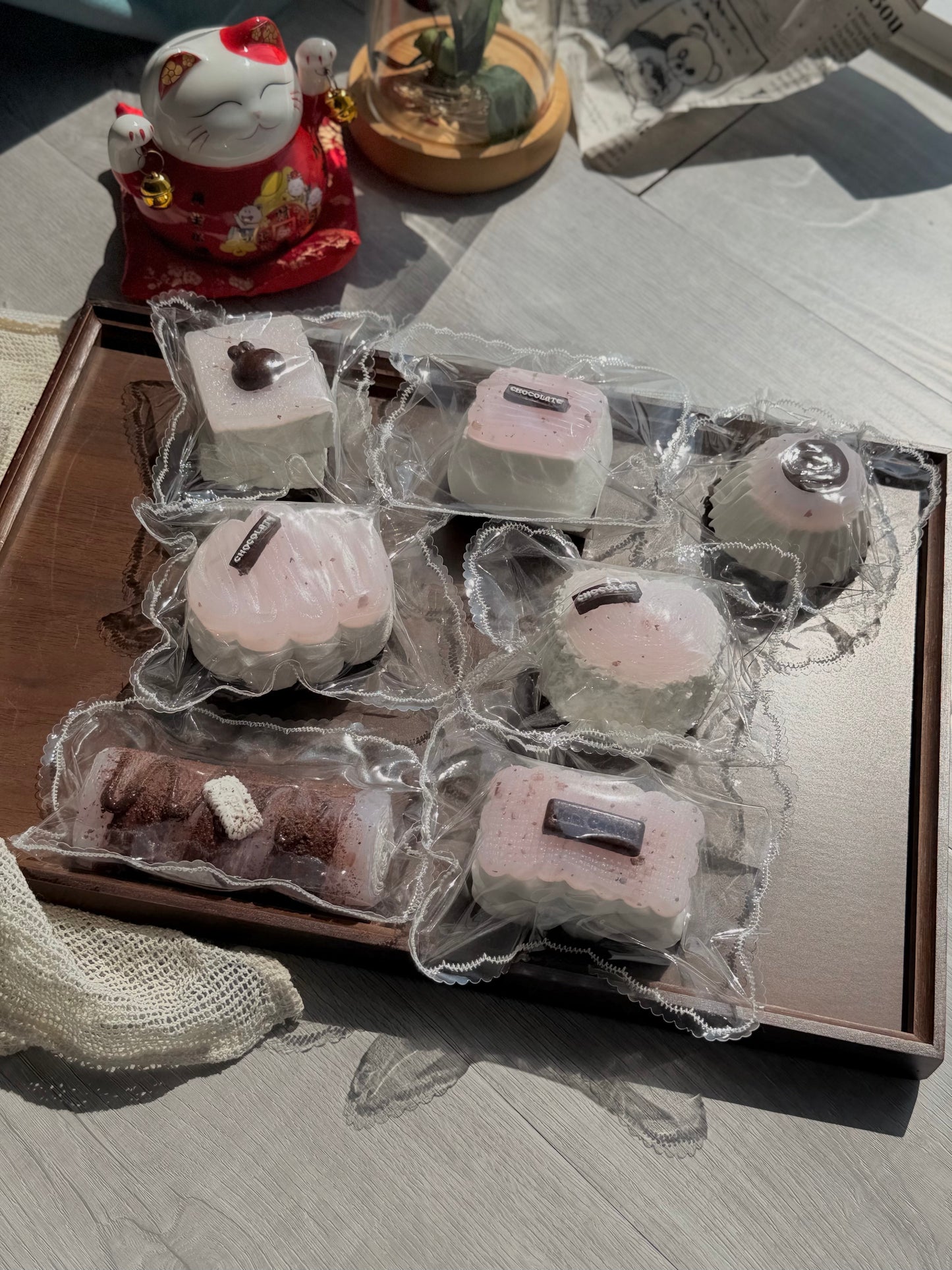 「厚ミルク（指の別荘）苺ソースシリーズ（一週間ぐらい）