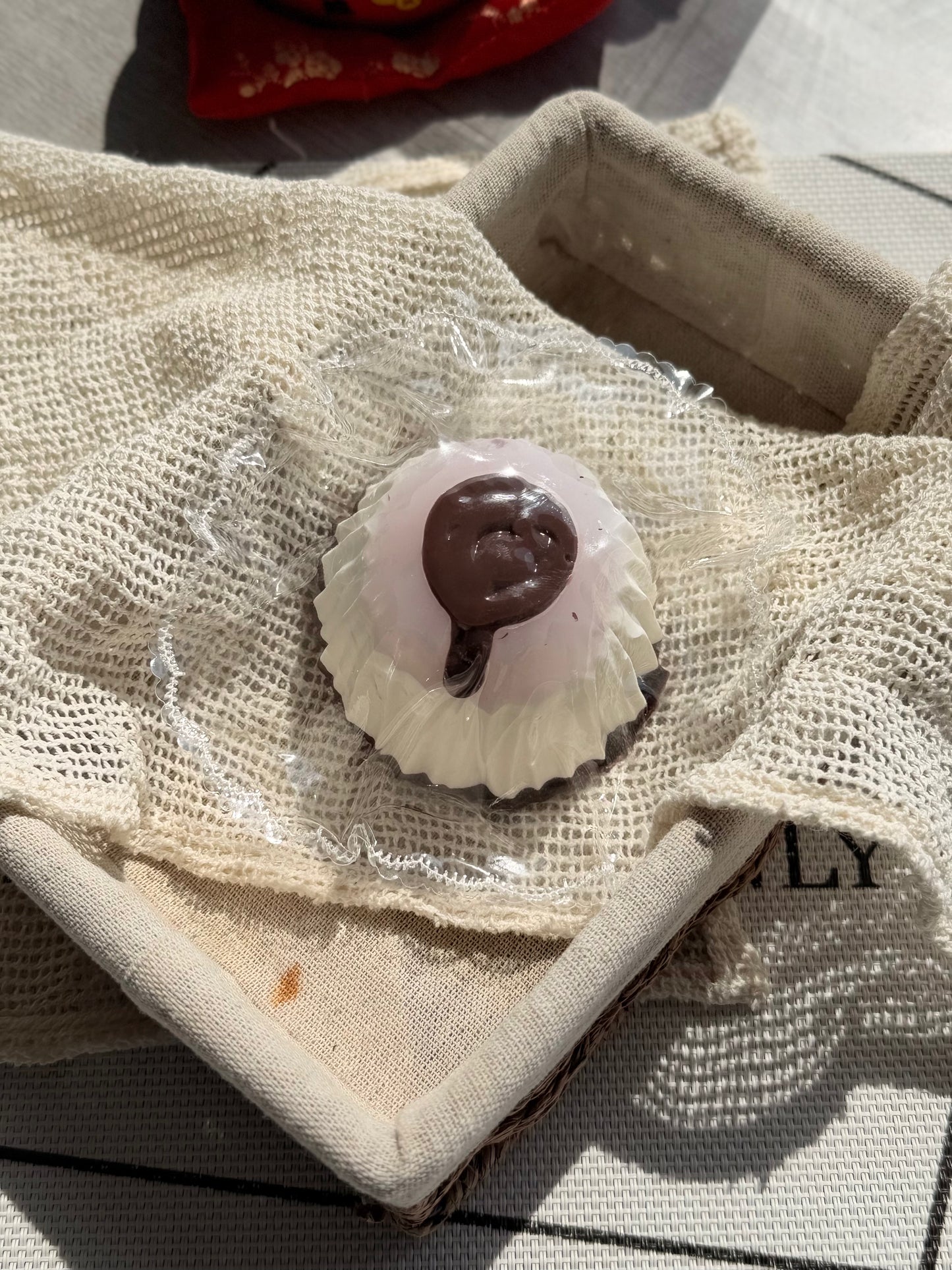 「厚ミルク（指の別荘）苺ソースシリーズ（一週間ぐらい）