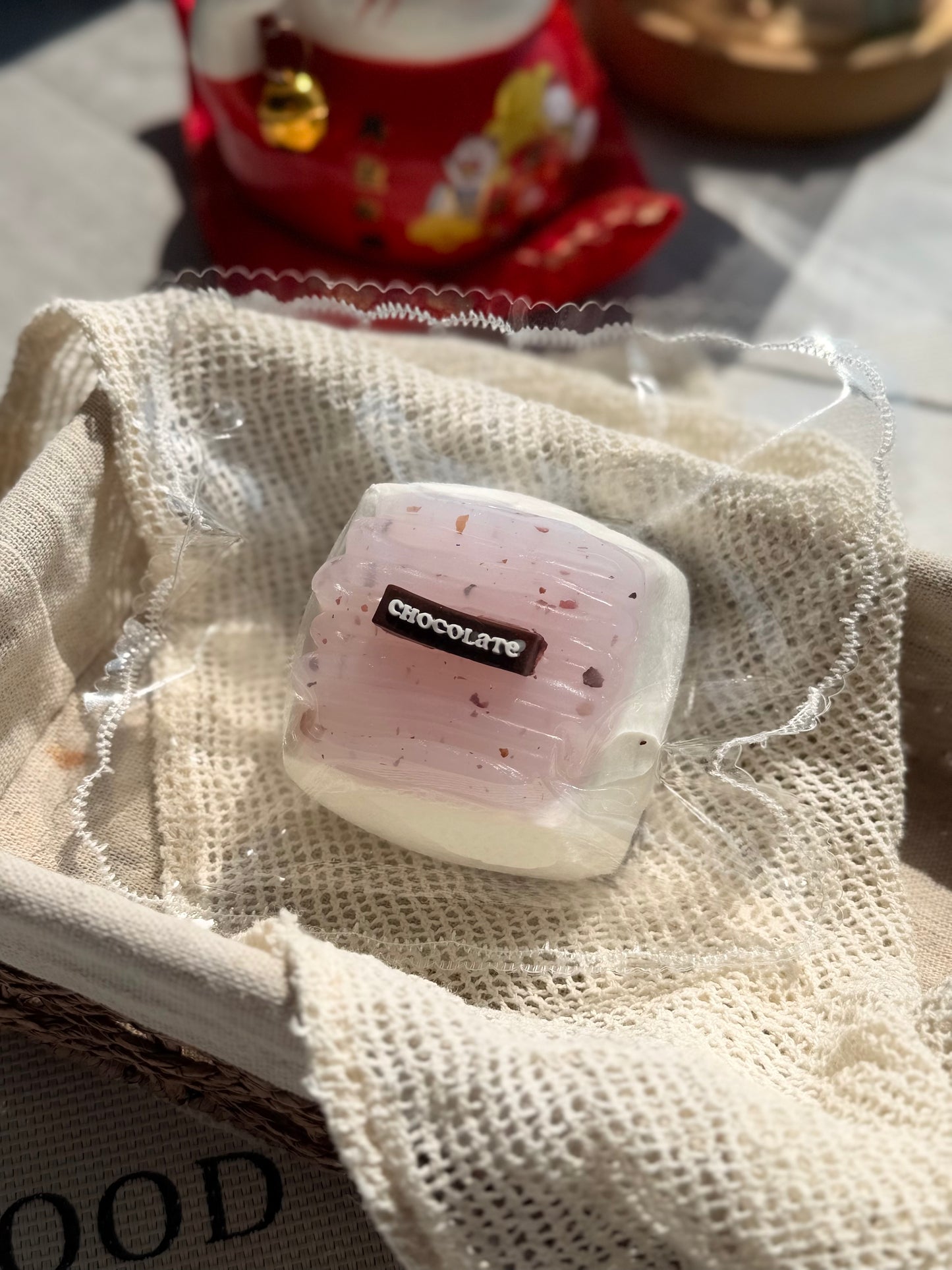 「厚ミルク（指の別荘）苺ソースシリーズ（一週間ぐらい）