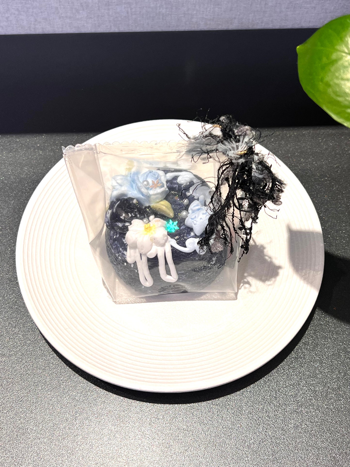 ネイビ薔薇の池(予約作成品、一週間ぐらい)