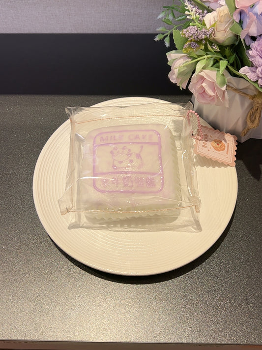 水ミルクケーキ（紫）（予約作成12日ぐらい）